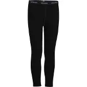 Icebreaker - Skiundertøj børn - Kids 200 Oasis Leggings Black til UnisexUld - Børnetoj Størrelse 12 År - Sort