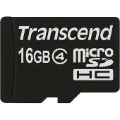 Transcend Micro Sdhc 16gb Class 4 Hukommelseskort
