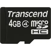 Transcend Micro Sdhc 4gb Class 4 Hukommelseskort