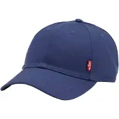 Levi's Hætte 'Classic Twill Baseball Cap' ensian / rød / hvid