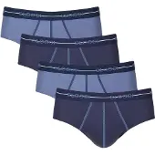 Sloggi Slip mørkeblå / hvid