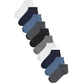 Next Sokker navy / royalblå / grå-meleret / hvid