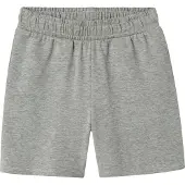 Name it Sweatshorts - Noos - NknCyber - Grey Melange - - 8 år (128) - Shorts