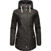 NAVAHOO Funktionsjakke 'Ocean Heart' blandingsfarvet / sort