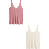 Next Overdel creme / pink