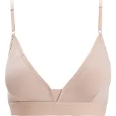 Icebreaker - Vandretøj dame - W Merino Siren Bra Praline til UnisexUld - Størrelse XS - Beige
