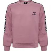 Hummel Sweatshirt 'Zoe' mørkeblå / gammelrosa / hvid