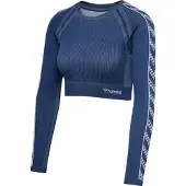 Hummel Funktionsbluse navy / hvid