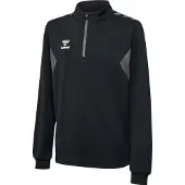 Hummel Træningstrøje Authentic 1/2 Zip - Sort Børn, størrelse 152 cm