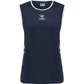 Hummel Basketball Trøje - Navy/Hvid, størrelse Large