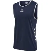 Hummel Basketball Trøje - Navy/Hvid, størrelse Small