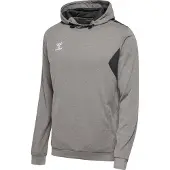 Hummel Sportsweatshirt 'Authentic PL' grå / hvid