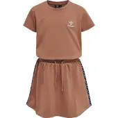 Hummel Kjole - hmlHedda - Copper Brown - - 6 år (116) - Kjole