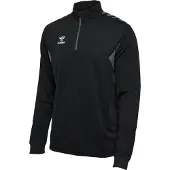 Hummel Træningstrøje Authentic 1/2 Zip - Sort, størrelse 3XL