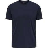 Hummel T-shirt Basic - Navy, størrelse 4XL