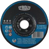 Tyrolit Skrubskive forsat PREMIUM 125X7X22,23 Stål/INOX 5313 - (10 stk.)