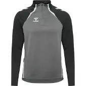 Hummel Funktionsskjorte 'Lead 2.0' grå / sort / hvid