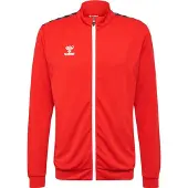 Hummel Sportssweatjakke 'Authentic' grå / cranberry / sort / hvid