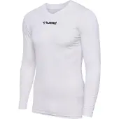Hummel Funktionsskjorte 'Essential' sort / hvid