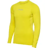 Hummel BL Performance Baselayer Lange Ærmer - Gul, størrelse Small