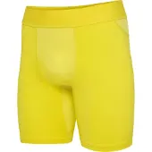 Hummel Bl Performance Tights - Gul, størrelse Small