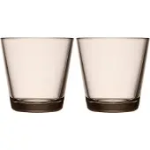 Iittala Kartio glas 21 cl 2 stk Hør