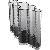 Cooee Design Gry wide vase 24 cm Smoke