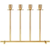 Hilke Collection Alto lysestage Solid messing