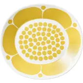 Arabia Sunnuntai tallerken oval 25 cm Gul