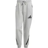 Adidas Sportsbukser 'Z.N.E.' grå-meleret / sort