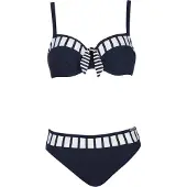 Sunflair Bikini navy / hvid