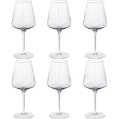 Georg Jensen Bernadotte rødvinsglas 6-pak Krystallinsk