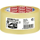 TESA Pakketape Strong 66mx50mm transp, 6 stk. 4042448123916 Modsvarer: N/A