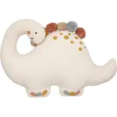 Atmosphera dekorationspude med pomponer DINO, Ø 38 cm