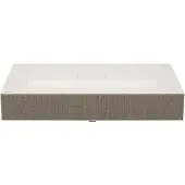 LG CineBeam HU915QE - DLP-projektor - laser - 3700 ANSI lumens - 3840 x 2160 - 16:9 - 4K - ultrakort kast objektiv - hvid