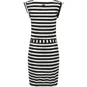 Ragwear Sommerkjole sort / hvid