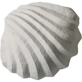 Cooee Design The Clam Shell skulptur 13 cm Limestone