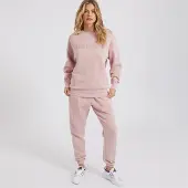 Bench Dametøj Dera Træningssæt Vasket Mørk Rosa