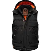 STONE HARBOUR Vest 'Egoor' grå / orange / sort
