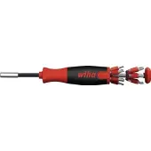 Wiha LiftUp 25 - Skruetrækker med bitsæt - 12 stykker - 6.35 mm