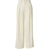 Vero Moda Bukser med lægfolder 'VMPure' beige