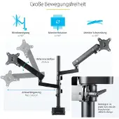 StarTech.com Dual Pivot 32´´ Tv-beslag