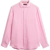 Superdry Vacation Linen Skjorte Med Lange ærmer