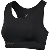Hummel Sports-BH 'Pulse' sort / hvid