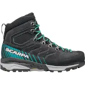 Scarpa - Vandresko dame - Mescalito Trek GTX Wmn Dark Anthracite Tropical til Unisex - Størrelse 38.5 - Sort