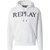 Replay Sweatshirt sort / hvid