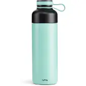 Lékué To Go isoleret flaske 0,5 L Turkis