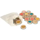 Small Foot Memo spil - Sensory