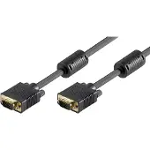 Goobay VGA FullHD Cable - Black - 20m