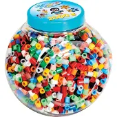 Hama Maxi Perler - 2000 stk - I Stabelbar Bøtte - - OneSize - Perler